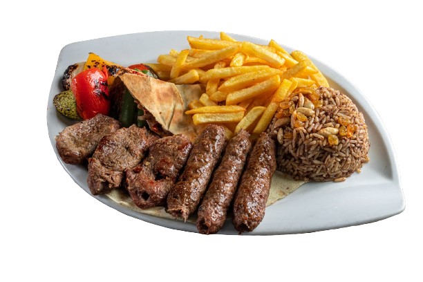 Kofta and Kebab Meal