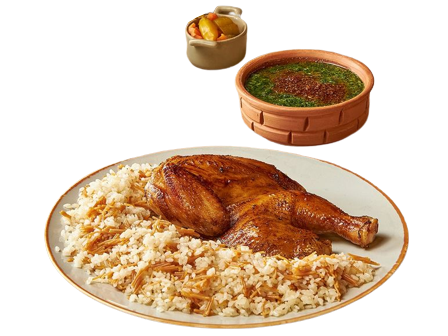 Chicken with Molokhia Meal