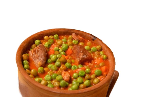 Green Peas with Beef Tagin